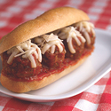 Easy Meatball Parm Hero